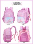 Fantasy Unicorn & Rainbow School  Backpack With Multi-Pockets