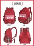 Scotia Stylish Plaid Accent Backpack