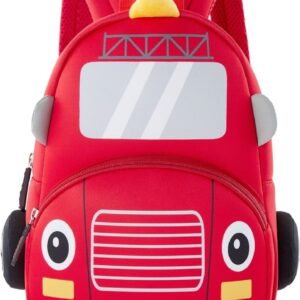 Red Edition Fire Truck Adventure Kids Backpack