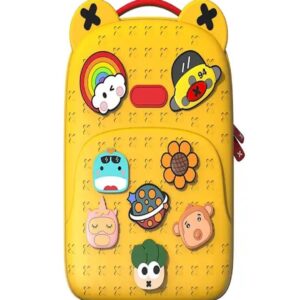 Kawaii-Sunshine Adventure Edition Q Critters Yellow Backpack